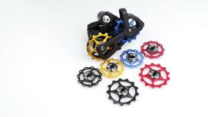 MUQZI MTB Road Bike Pulley 11T 13T Jockey Wheel 7/8/9/10/11 Speed Rear Derailleur Guide Pulley Bicycle Accessories