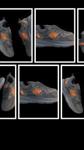 SNEAKERS NEWMEELS ORIGINAL SEPATU MODEL TERBARU GREYORENS NYAMAN DIPAKAI RINGAN EMPUK DAN ANTI SELIP