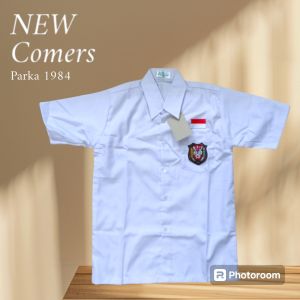 seragam sekolah SD putih pendek