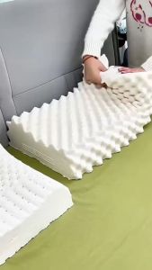 Gối cao su non người lớn chính hãng Ventry chống đau mỏi cổ vai gáy chống ngáy - Ruột gối nằm cao su thiên nhiên