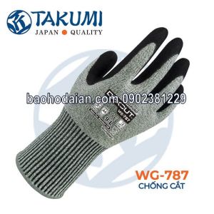 Găng Tay Chống Cắt Wonder Grip WG-787 phủ nitrile