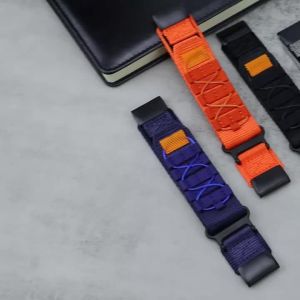 New Quick Fit Nylon Strap for Garmin Watch Fenix7 7X 6X Pro/Epix Pro Gen 2 51mm 47mm/Fenix6 5Plus 5XPlus 22mm 26mm Watchband