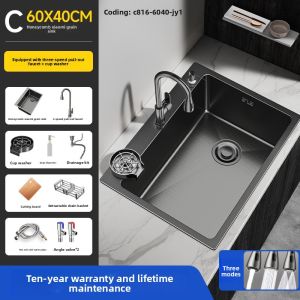 JIAYUN | Durable Stainless Steel Kitchen Sink