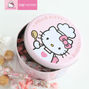CHEFMADE Hello Kitty Bánh Quy Hộp Snack Lưu Trữ Bình Cookie Nougat Bông Tuyết Bánh Ngọt Bao Bì Hộp Quà Tặng Cookie Tín KT7065