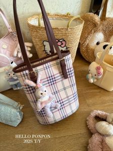 Cute Shoulder Tote Bag Soft Leather Commute Friendly Flat Pack Korean Style Womens Handbag Daily Match PU Material