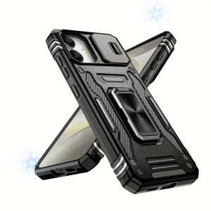 Heavy-Duty Anti-Drop Bracket Phone Case with Lens Protection for Samsung A56 A36 A26 A25 A35 A55 A16 A15 A14 A06 A05 A05S A24