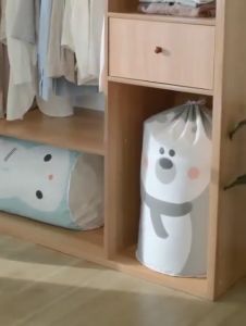 Storage Bag Cloth Box Tempat bedcover pakaian SH E43