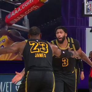JERSEY BASKET LEBRON JAMES #23 LOS ANGELES LAKERS HITAM