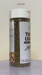 ALAMEE Thyme Kering Tanpa Campuran Daun Timi Bumbu Dapur Organik Garnish Dried Leaves Murni 125gr