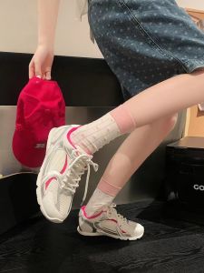 Bộ 3 Đôi Dopa Color Color Polka Heart Leggings Sporty Style Quần Legging Họa Tiết Trái Tim Nhiều Màu Sắc Dopa Color