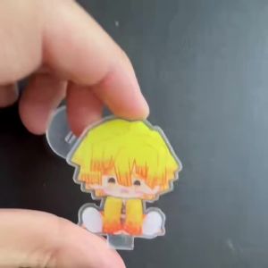 Bandai | Anime Demon Slayer Búp Bê Đầu To - Butterfy Shinobu Zenitsu Agatsuma & Giyu Tomioka Cosplay Đạo Cụ Wobbler Hình Dành Cho Người Thu Thập