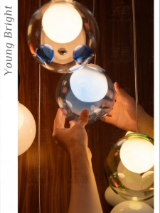 Stylish Staircase Designer Glass Pendant Light