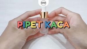 Botol Pipet Kaca Refill 5ml 10ml / Botol Kecil Isi Ulang Skincare Serum Kosmetik Travel Size