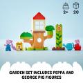 LEGO DUPLO Peppa Pig 10431 Peppa Pig Garden and Tree House (20 Pieces). 