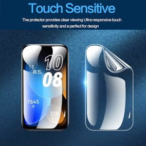 3D Curved Fit Full Screen Protector Film for Huawei Band 10 9 8 Clear soft Protective Film Not Glass for Huawei Band 8 9 10 Smart Accessories
