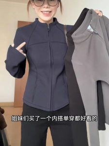 Womens Slim Fit Fleece Lined Jacket Inner Wear Coat Street Style Cotton Polyester Blend Warmth Guaranteed Short Outerwear