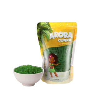 ARORA JELLY CENDOL 500 GRAM - BENTUK KECEBONG