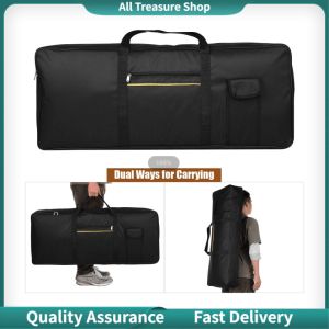 Waterproof Portable Oxford Fabric Electronic Organ Bag Case Cover for 61 Keys Keyboard Piano Musical Instruments Accessories Keyboard Bag [COD]