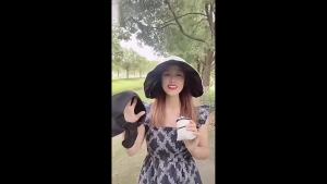 Biển Jjt Mùa Hè bảo vệ khỏi ánh mặt trời rộng vành Có Thể Gập Lại áo khoét Hat Cho Phụ Nữ Thoáng Khí & UV Che Chắn Mũ đi biển