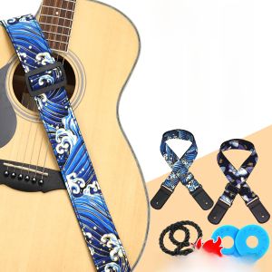 Dây Đeo Đàn Guitar Cổ Điển Hoạt Hình Dây Đeo Đàn Bass Điện Dây Đeo Đàn Guitar Truyền Thống Phụ Kiện Đàn Guitar