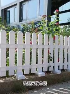 รั้วตกแต่งสวน รั้ว รั้วแต่งสวน รั้วสำเร็จ รั้วแต่งสวน ต้นไม้ ของตกแต่งสวน รั้ว PVC plastic picket fence