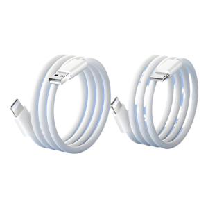 Fast Charging Data Cable for 15 14Promax 11 Charger Head 13 12 Mobile Phone 7S Quick XR 8Plus Flash Charge PD Fast Charge Tablet USB Extended 2M TypeC