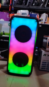 BTS 1908 Bluetooth Karaoke Speaker With 2 Rechargeable Wireless Microphone
