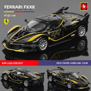 Mô Hình Xe Hơi Đúc Kim Loại Bburago Ferrari FXXK Tỷ Lệ 1:64 Đồ Chơi Sưu Tầm Cao Cấp Dành Cho Trẻ Em Quà Giáng Sinh Dành Cho Bé Trai Bộ Sưu Tập Xe Mô Hình Kim Loại