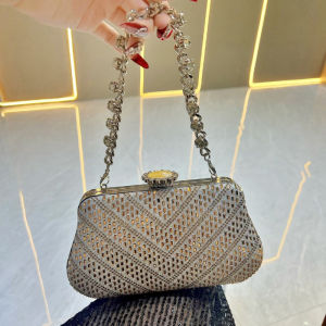 MEIFEI | Elegant Party Evening Clutch with Rhinestones