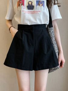 High-Waist Casual Shorts for Plus Size Women Summer Style Loose Fit Slimming Design Wide Leg Pants for Apple and Pear Shapes