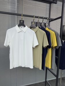 Áo Thun Polo Nam Cổ Polo Tay Ngắn Thoáng Khí Nhanh Khô Mùa Hè Không Để Lại Dấu Vết Ép Keo Thoải Mái Thường Ngày Pampa&pop