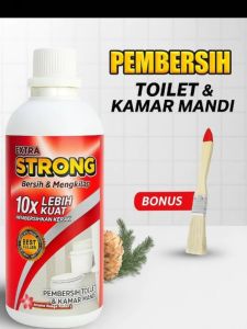 EXTRA STRONG MERAH Pembersih kerak kamar mandi dan toilet ukuran 1000 ML 500 ML 250 ML