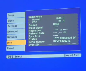 USED Projector EB1935