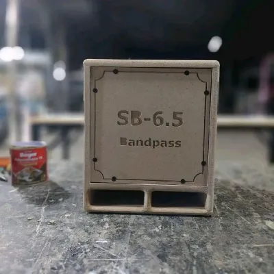 ตู้เปล่า แบนพาส ขนาด 6.5 นิ้วไม้ MDF12 mm ก×ย×ส 21×25×30 ซม. (ต่อ 1 ชิ้น)