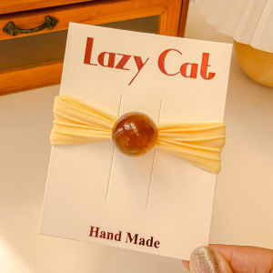 2025 Spring Summer New Dopaamine Colorful Hair Ties for Girls Elastic Hair Bands No Damage Hair Accessories Korean Style