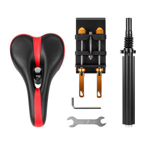 Height Adjustable Saddle for Xiaomi M365 1S Pro Electric Scooter Foldable Shock-Absorbing Folding Seat Chair Accessories