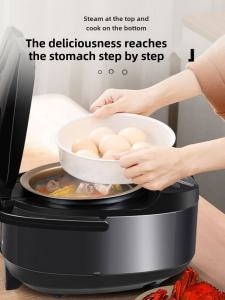 Mini Electric Rice Cooker 1-3 Person Non-Stick 4L5L Capacity Smart Home Use Multi-Function Small Size Fire Rice Cooking