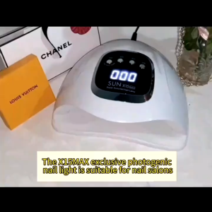 MS.W UV LED Nail Lamp 320W 66/81 Lamp Beads with Smart Sensor Quick Dry Nail Gel for Professional Salon & Home use