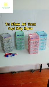 Tủ Nhựa Mini Tomi 3 Ngăn 4 Ngăn 5 Ngăn Duy Tân Siêu Nhỏ Xinh Xắn Gọn Nhẹ Tiện Dụng- Đồ Gia Dụng Hoacosa.