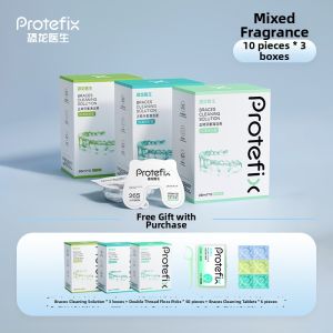 PROTEFIX | Dental Appliance Cleaning Effervescent Tablets