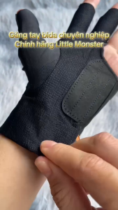 Găng Tay Bida Cao Cấp - Thương Hiệu LITTLE MONSTER - Siêu Bền Siêu Thoáng Khí - LEOPARD BILLIARDS