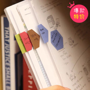 Creative Paper Index Stickers for Diary Classification Pencil Case Decorative Stickers Business Supplies Basic Packaging