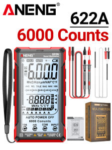 ANENG | ANENG Infrared Laser Multimeter 622A Digital 6000 Counts Diode Voltmeter Ammeter NCV Voltage Detection Electrician Repair Tools