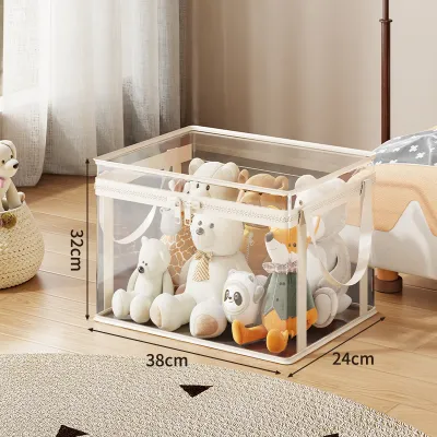 Transparent Dustproof Toy Storage Box