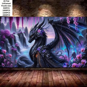 500/1000 Pieces Jigsaw Puzzle Dragon Fantasy Animal  Jigsaw Puzzle Educational Toy for Kids Children s Games Christmas Gift