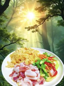 Ecological Wild Mountain Bamboo Shoots 300g Bag FreshnessLocked in One Day No Added Ingredients Digestive Health Suitable for All Ages