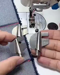 Adjustable 3-10mm Rolled Hemming Presser Foot Universal Sewing Machine Accessories Household Industrial