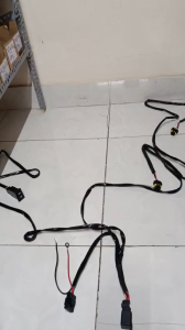 Bộ dây độ bi cầu đèn gầm ô tô an toàn cho điện và không ảnh hưởng đến dây zin