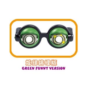 Creative Funny Crazy Eyes Childrens Toy Glasses Props Novelty Eye Glasses Plastic Material for Boys And Girls above 6 Years Old