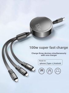 KVS | Super Fast Charging Multi-Function Car Charger Cable